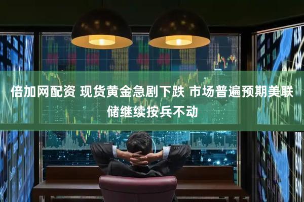 倍加网配资 现货黄金急剧下跌 市场普遍预期美联储继续按兵不动